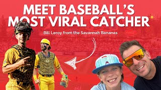🍌 The Savannah Bananas' Viral Catcher Reveals His Content Playbook
