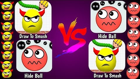 Battle Mach= Draw To Smash V/S Hide Ball Brain Teasers ⚔️