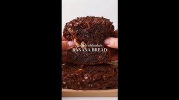 Nutella Banana Bread?!🍫🍌 | The Double Chocolate Dream Everyone’s Talking About! 🔥 #shorts