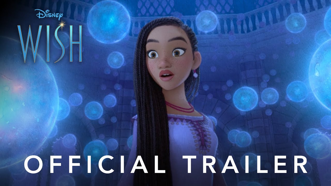 Wish (2023) official trailer, from Walt Disney Animation Studios
