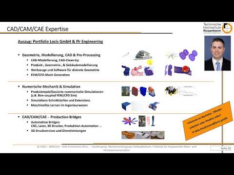 BIM und numerische Gebäudesimulation - Teil 2 - TH Rosenheim Master Gebäudephysik SS2020