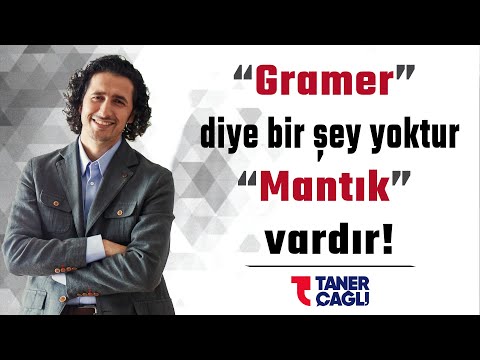 İngilizcede Gramer Yoktur Mantık Vardır - Taner Çağlı