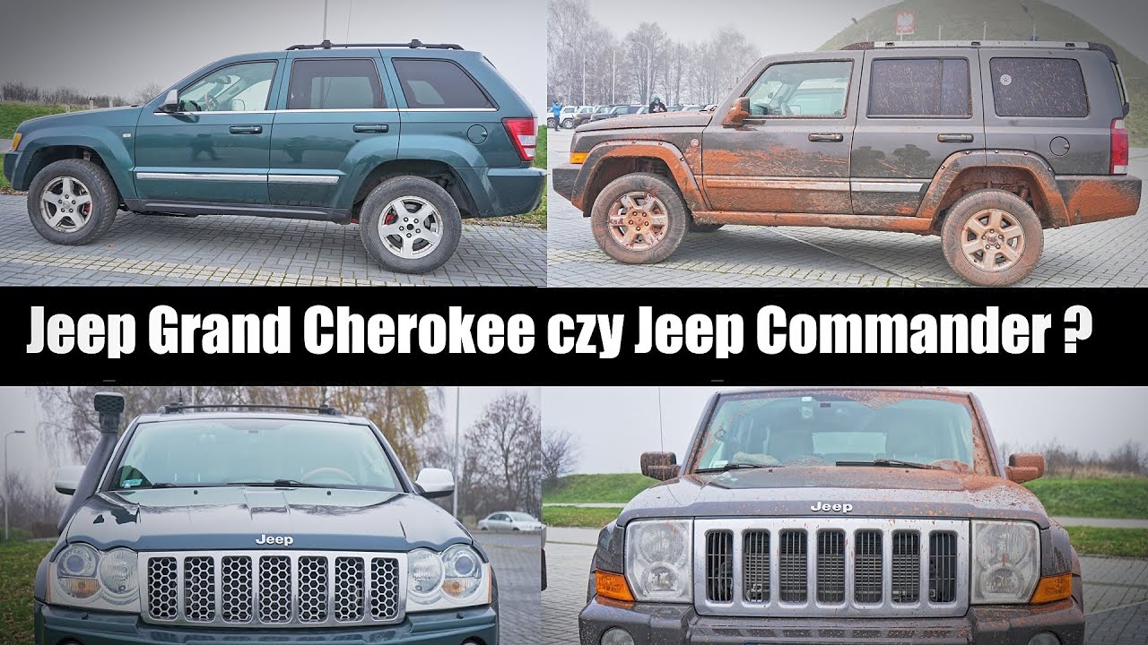 Jeep Grand Cherokee WK czy Jeep Commander? Prezentacja Terenwizji