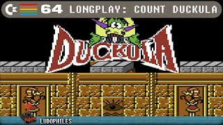 Count Duckula C64 Longplay / Full Playthrough / Walkthrough (no commentary) #retrogaming