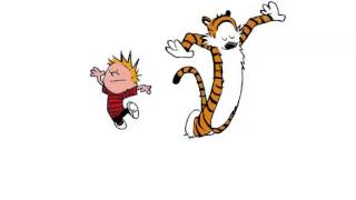 Calvin and Hobbes dance to the Rolling Stones (Satisfaction)