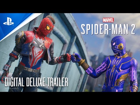 Marvel&#039;s Spider-Man 2 - Digital Deluxe Trailer | PS5 Games