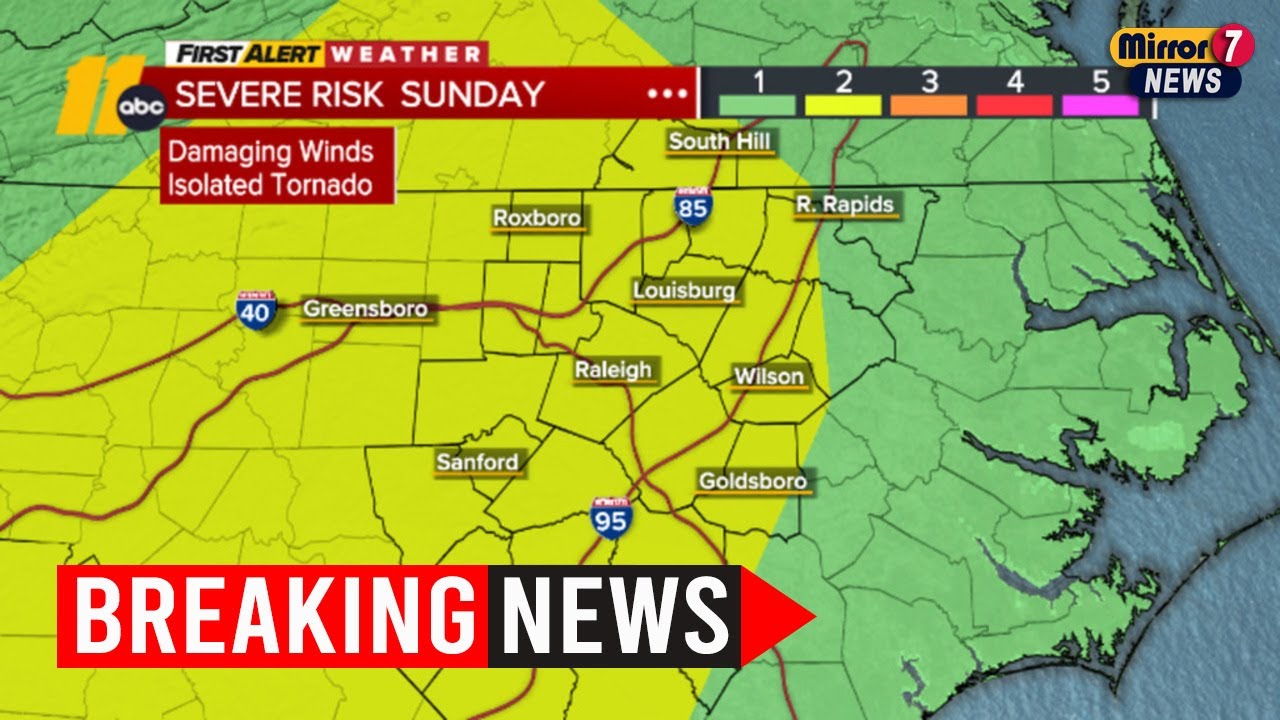 Severe Weather Alert: Storms, Damaging Winds, and Tornado Risk Across ...