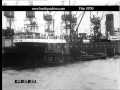 Thames River, 1920's.  Archive film 19750