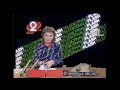 1982 Rai Rete2 TG2 Flash del 13 maggio  Conduzione Mariella Milani