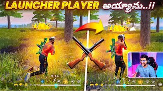 Launcher Player Or Wot..?? Atluntadhi Manthoni..!! 😂🔥 -  Free Fire Telugu - MBG ARMY