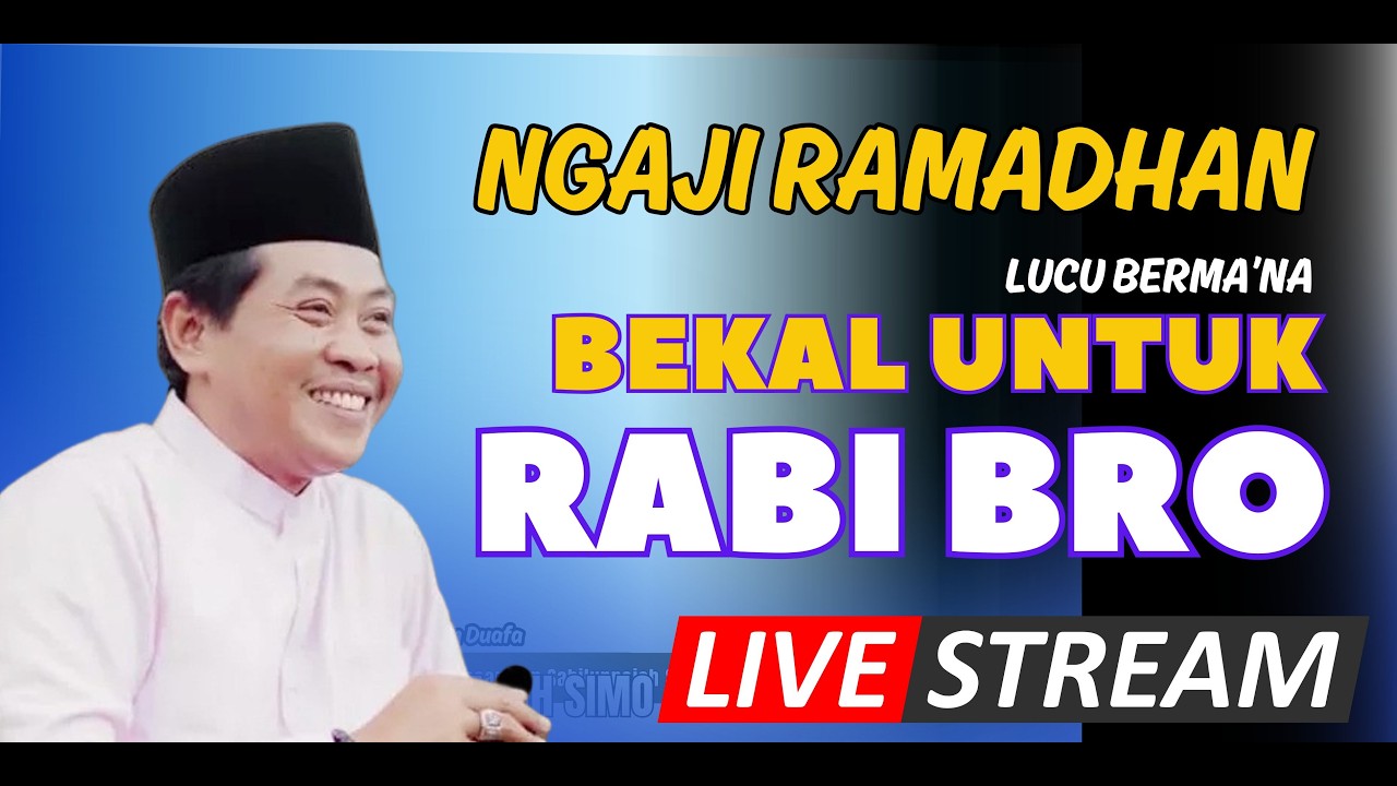 🔴LIVE NGAJI BARENG SANTRI ABAH ANZA PANDUAN PERNIKAHAN & RUMAH TANGGA DALAM TRADISI PESANTREN
