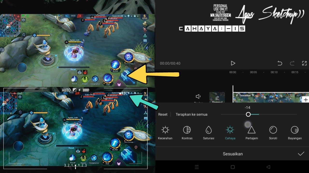 CARA BUAT VIDEO MOBILE LEGENDS JADI HD DI CAPCUT(2021) - YouTube