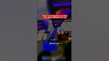 Detroit lore #rust #raid #gaming #comedy #funny #shorts #recommended #trending #darkhumour