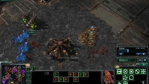 StarCraft II 4v4 Extinction map