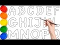 📌ABC Alphabet Coloring Book | A to Z Letters Learning for Kids | Fun Educational Video