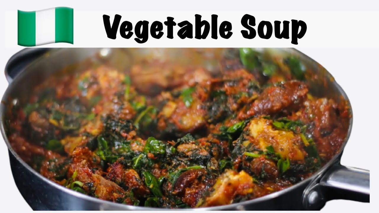 How to make Vegetable Soup/Stew Protein Packed & Rich in Iron Efo