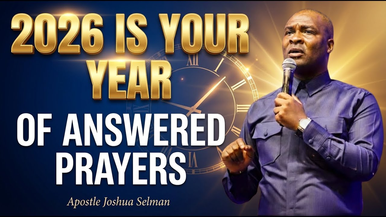 2026 IS YOUR YEAR OF ANSWERED PRAYERS | Apostle Joshua Selman - YouTube