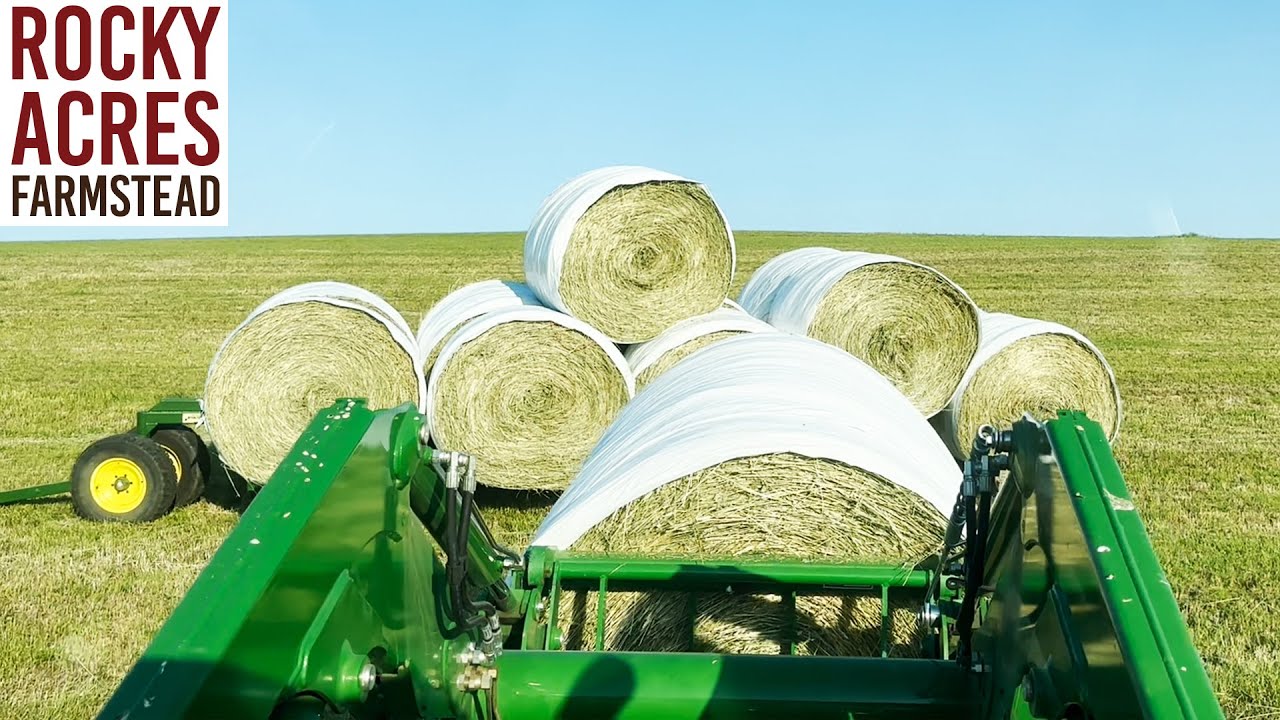 Mowing and Baling With The John Deere 5125M! Hay Season 2023!