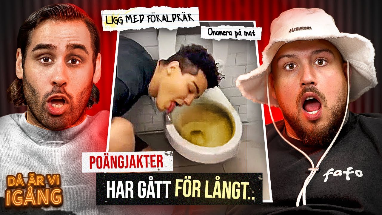 DÅ ÄR VI IGÅNG: ÄCKLIGA POÄNGJAKTER