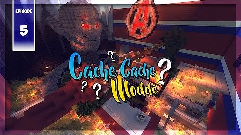 CACHE CACHE MINECRAFT MODDÉ ! MAP AVENGERS #5 - SUPER HÉROS MOD