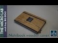 Notebook wooden cover