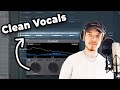 How i get my vocals clean