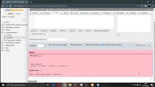 Perancangan Basis Data - DML pada phpMyAdmin