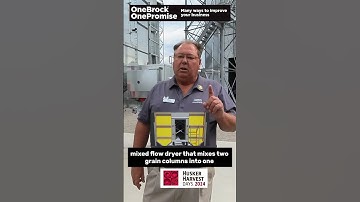 VECTOR® Energy Miser Mixed Flow Dryer at Husker Harvest Days