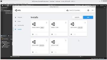 Installing Unity 2019.4 via Unity Hub