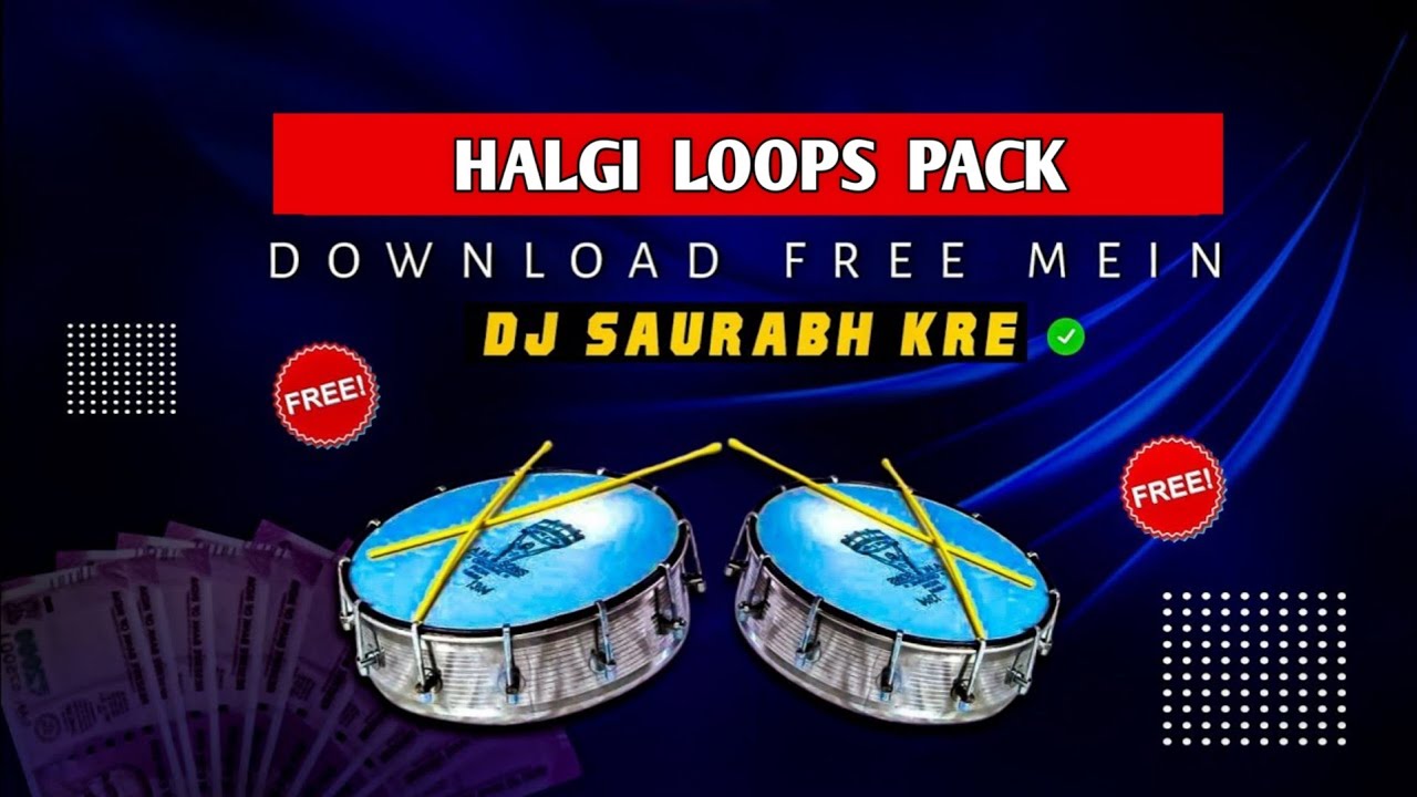 Halgi Halgi Loops Pack | Benazir Mix | Trending Loops Pack | Dj Saurabh Kre ...