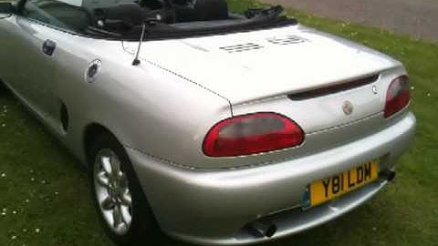 2001 MG MGF 1.6 Convertible