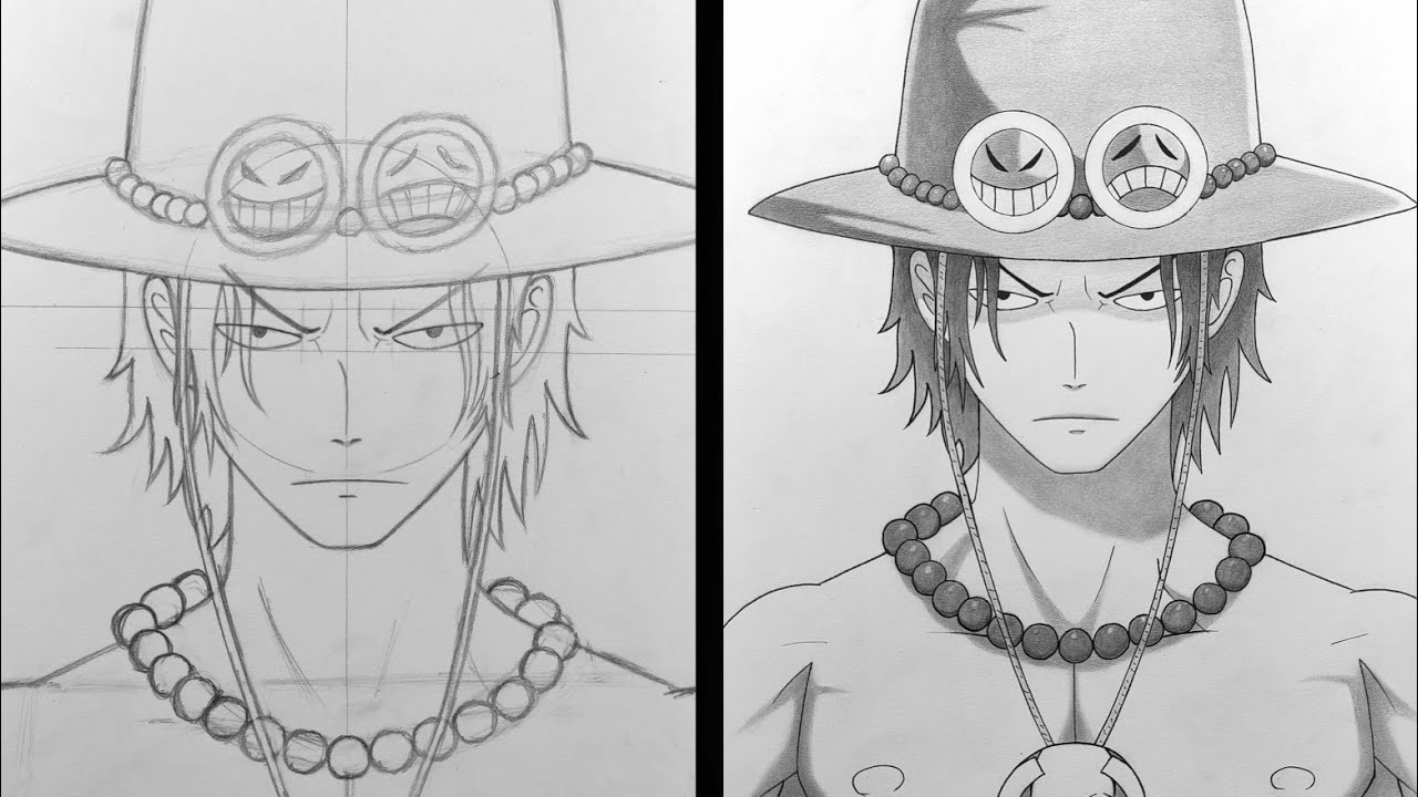 Top 72+ one piece ace sketch latest - seven.edu.vn