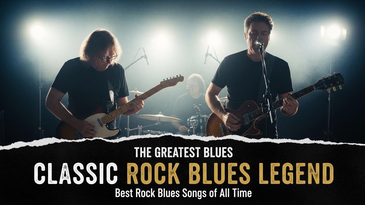 BB King, ZZ Top, Jimi Hendrix, Muddy Waters, Eric Clapton – Blues Rock Guitar Classics