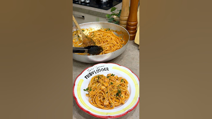 LINGUINE WITH SCAMPI MY WAY
