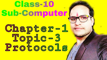 Class-10 ll Chapter-1 ll Topic-3 ll (Protocols)