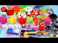 Unboxing miniature kitchen toy | hello kitty Kitchen set |Cute Pink Bunny House Toys Collection ASMR