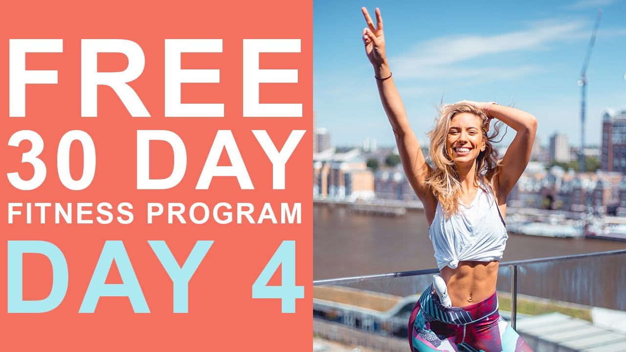 Day 4 | Free 30 Day Fitness Challenge | Legs & Glutes Sculpt with Weights