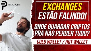 O MELHOR LUGAR PARA GUARDAR SUAS CRIPTOS (Diferença entre EXCHANGE, HOT WALLET E COLD WALLET LEDGER)