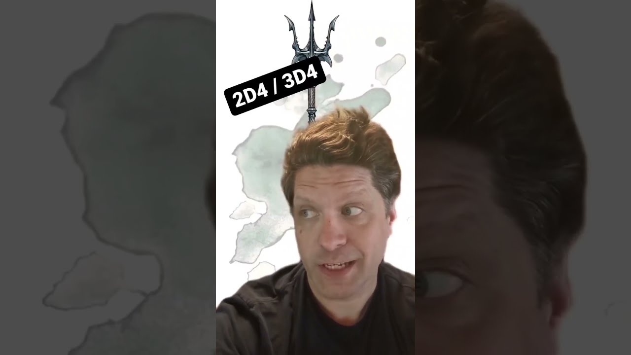  Tridents Should Be 2d4 3d4 Shorts