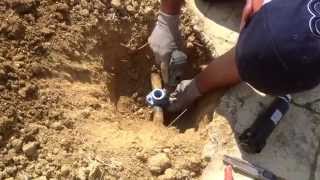 How to install a Rain Bird 5000 Easy.