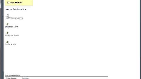 1st Advance - Configuring Threshold Alarms with NetFlow Tracker