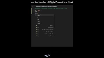 Count the Number of Digits Present In a Number in Python | Python Examples | Python Coding Tutorial