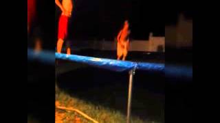 Trampoline session. Night Edit. Pt2. Subscribe