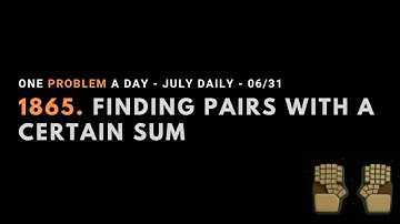 LeetCode 1865 | Daily Challenge | 2025.07.06 | Java | no talking