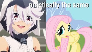 Flutter SHY
Alt. title: If Fluttershy was an anime character
Sources:
MLPFiM - S01E16
Shy - S01E05 Flutter SHY