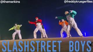 Slashstreet Boys (Die by my knife) Dance sequence BTS The Merkins