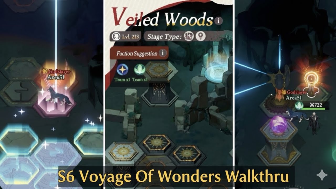 [Voyage Of Wonders] Veiled Woods: Walkthrough - Let's Play AFK Journey 