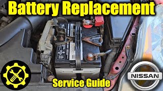 2007 - 2012 Nissan Altima Battery Replacement - Service Guide