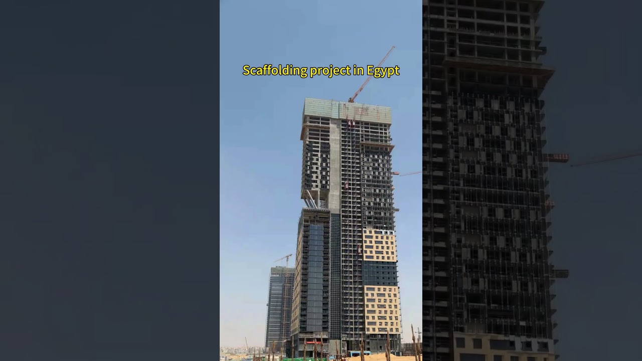 Scaffolding project in Egypt