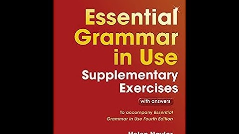 Essential Grammar in Use Unit 44